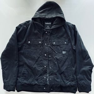 Hurley Hooded Quilted Thermal Wall Jacket
